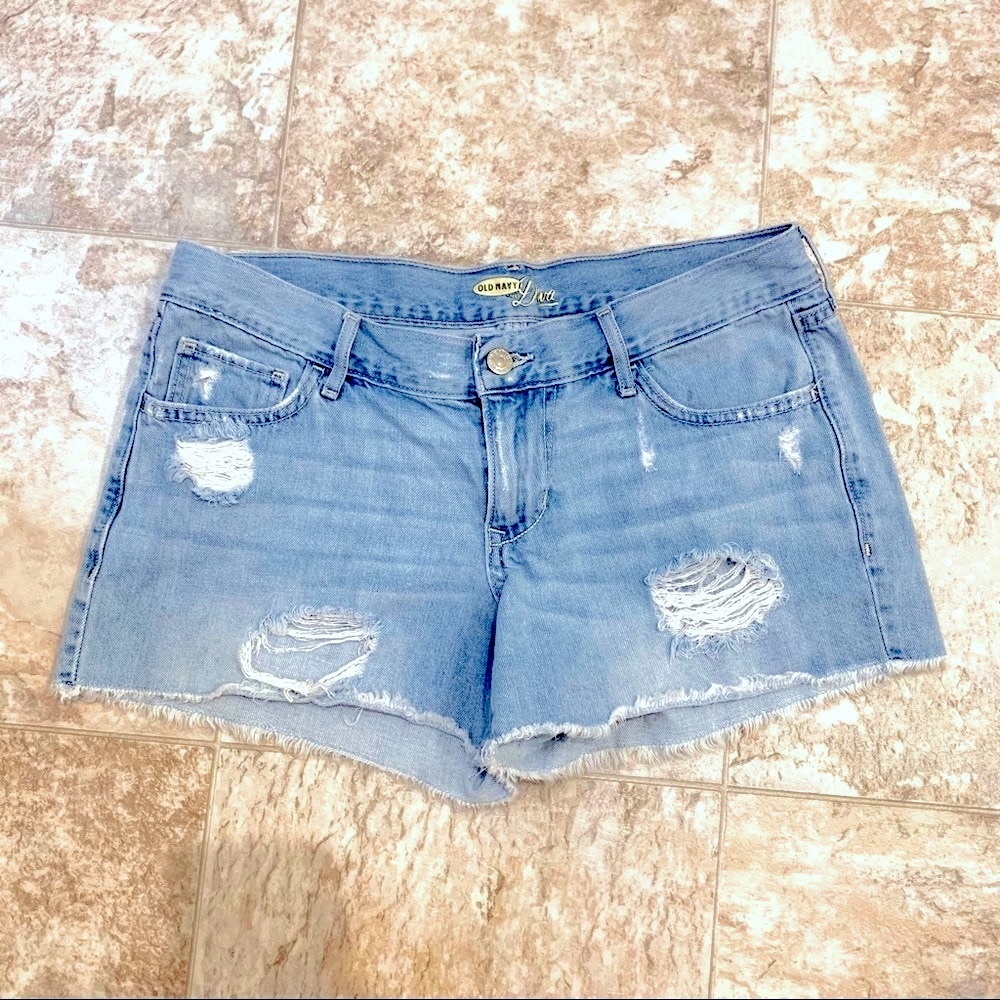 Old Navy Distressed Denim Shorts